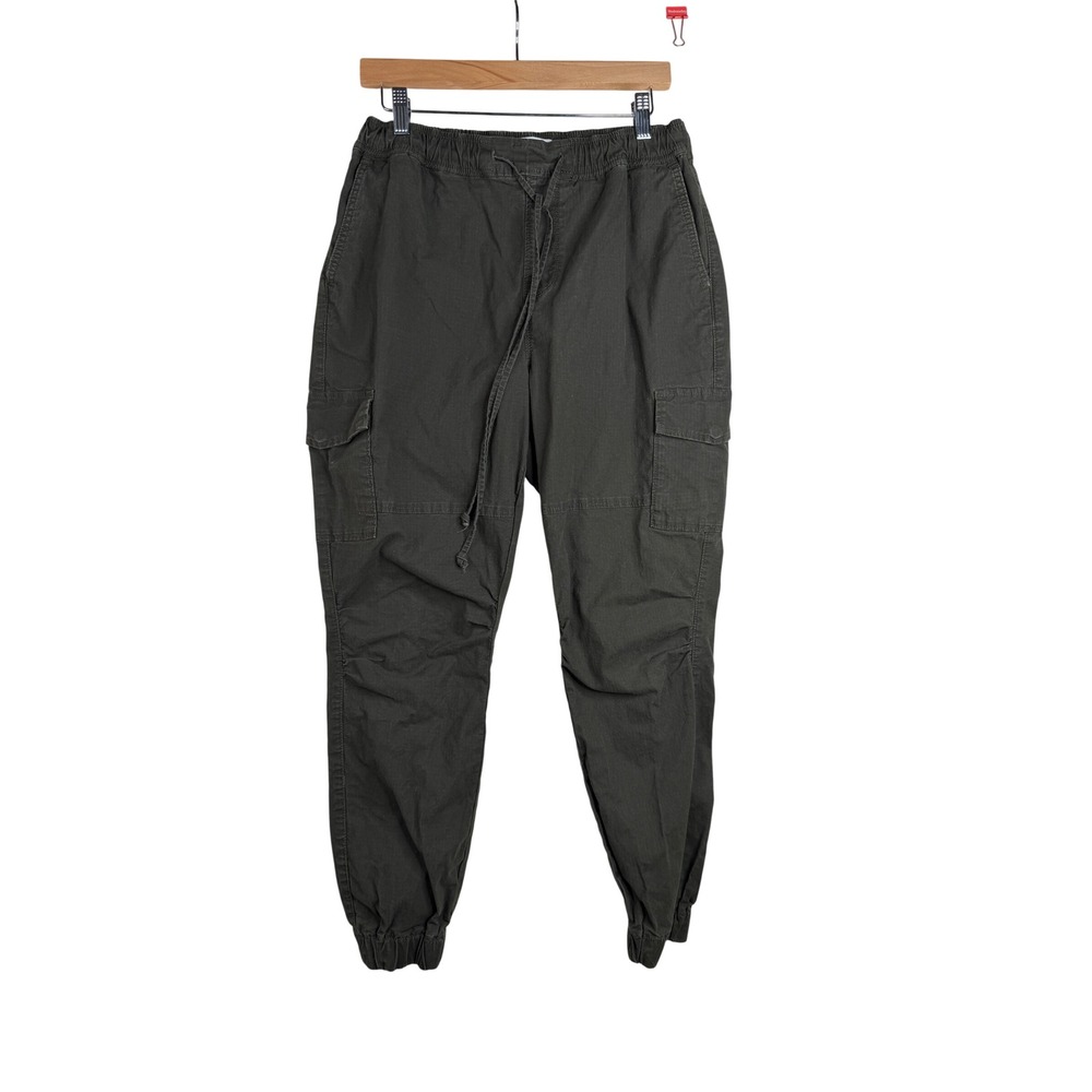 Good American Utility Cargo‎ Jogger Pants size 2 Green